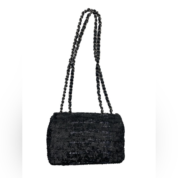 ✨$6400✨ Chanel Sequin Mini Flap Bag - Picture 7 of 11